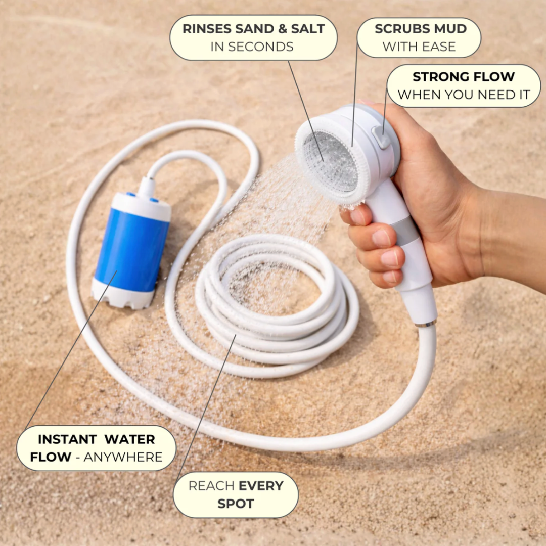 Aqua Deck™ Portable Shower Kit