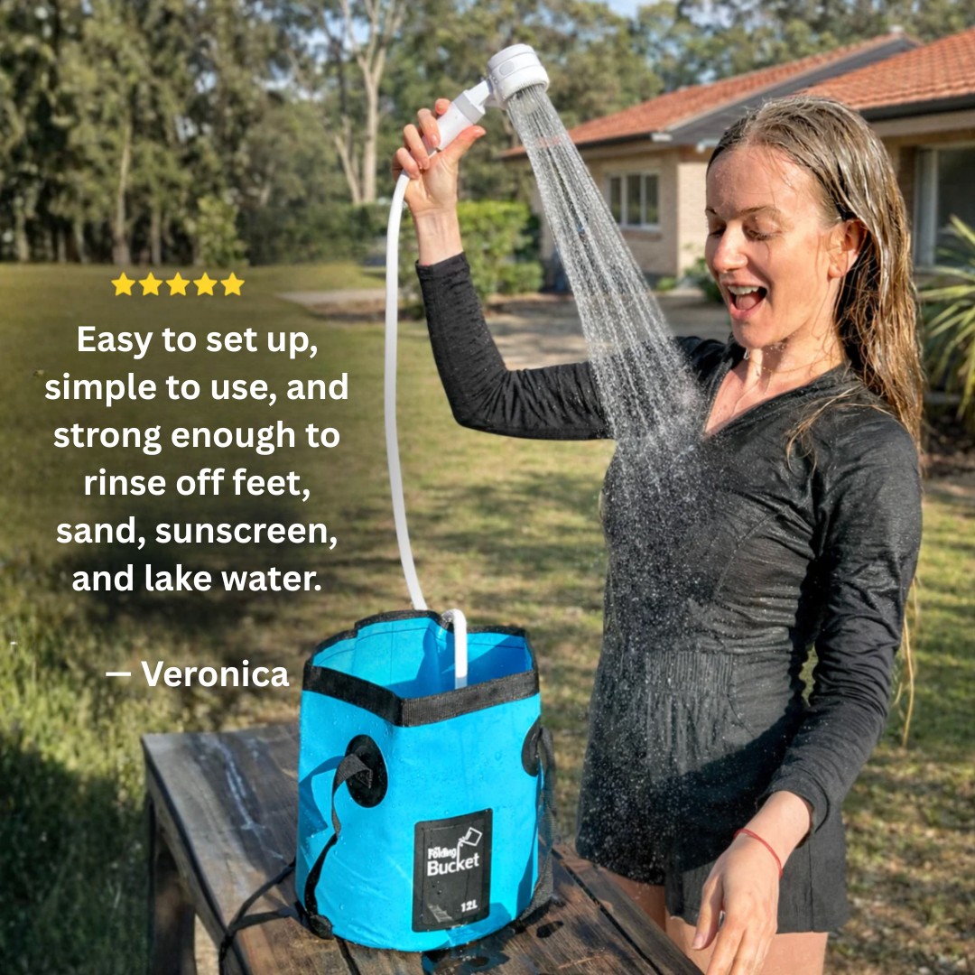 Aqua Deck™ Portable Shower Kit